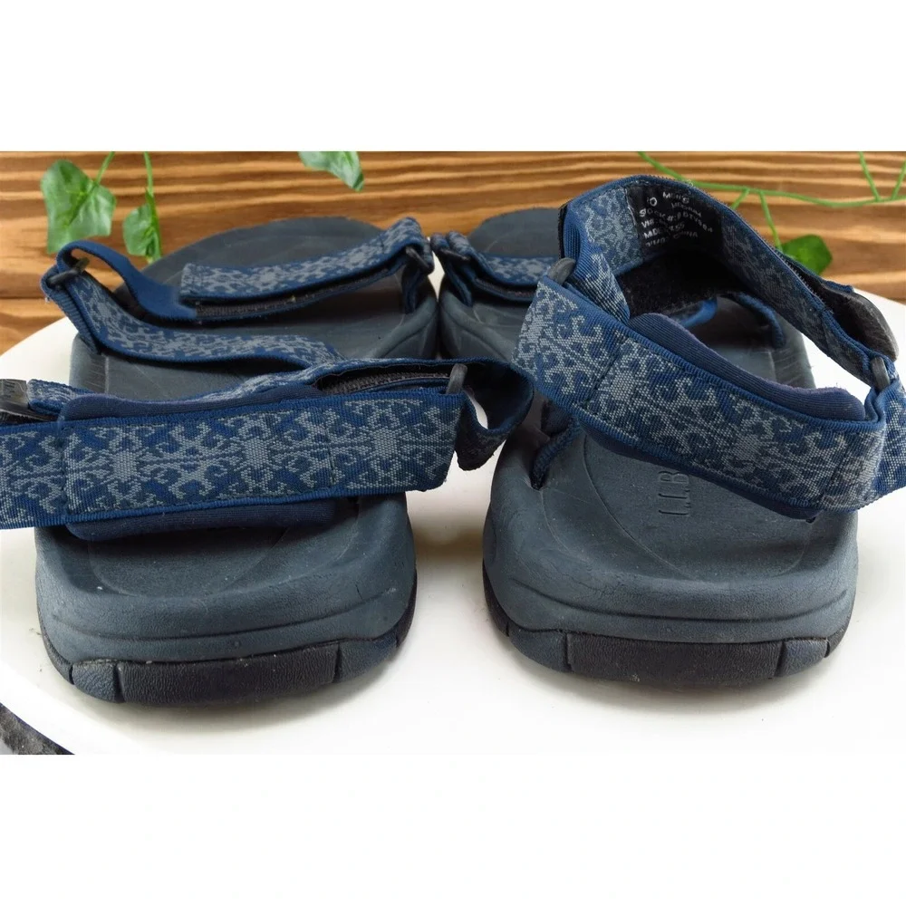 L.L. Bean Size 10 M Blue Sport‎ Fabric Men Shoes 0dtv984